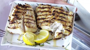 How to cook fish, grilled striped bass